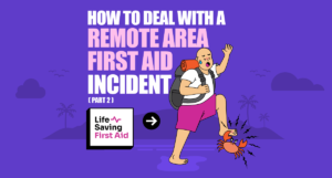 How to deal with a remote area first aid incident